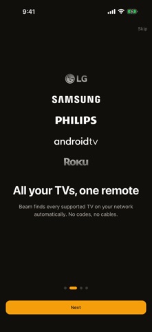 Beam Universal Smart TV Remote Screenshot 1 of 10
