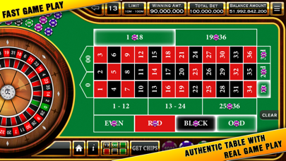 Roulette - Casino Style Screenshot