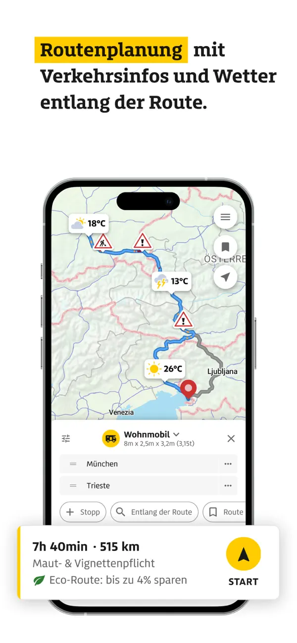 ADAC Drive: Tanken Laden Route Screenshot 5
