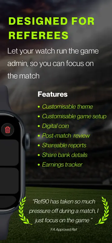 Ref90 - Referee Watch screenshot 8 of 8