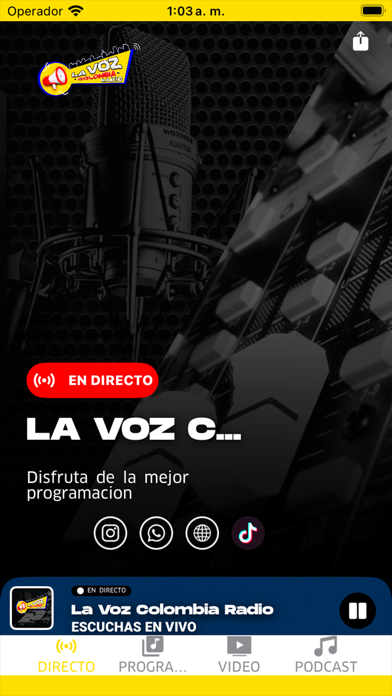 App screenshot