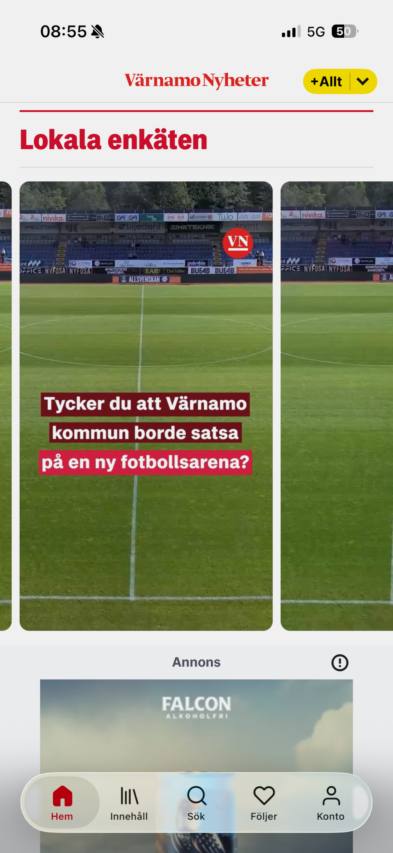 Värnamo Nyheter screenshot 3