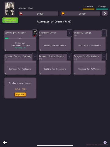 Spiritbone: Idle Necromancer iPad screenshot