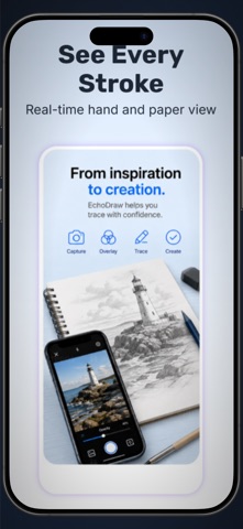 EchoDraw: AR Drawing & Sketch Screenshot 1 of 8