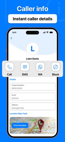 Show Caller ID & Number Search iPhone screenshot