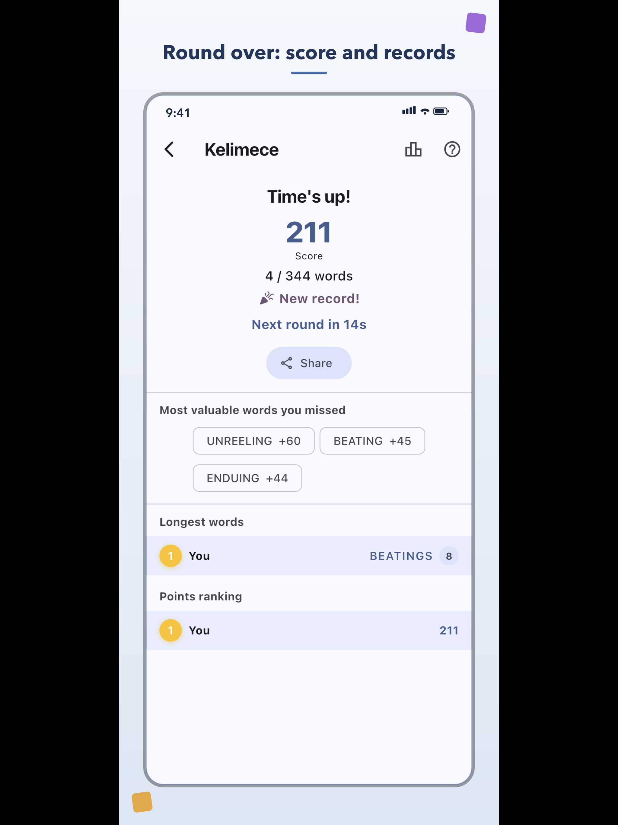 Kelimece: Word Hunt Puzzle screenshot 9