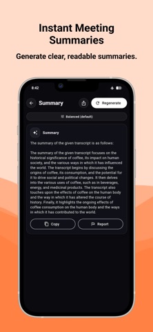 Meeting Transcript Unlimited Screenshot 7 of 8