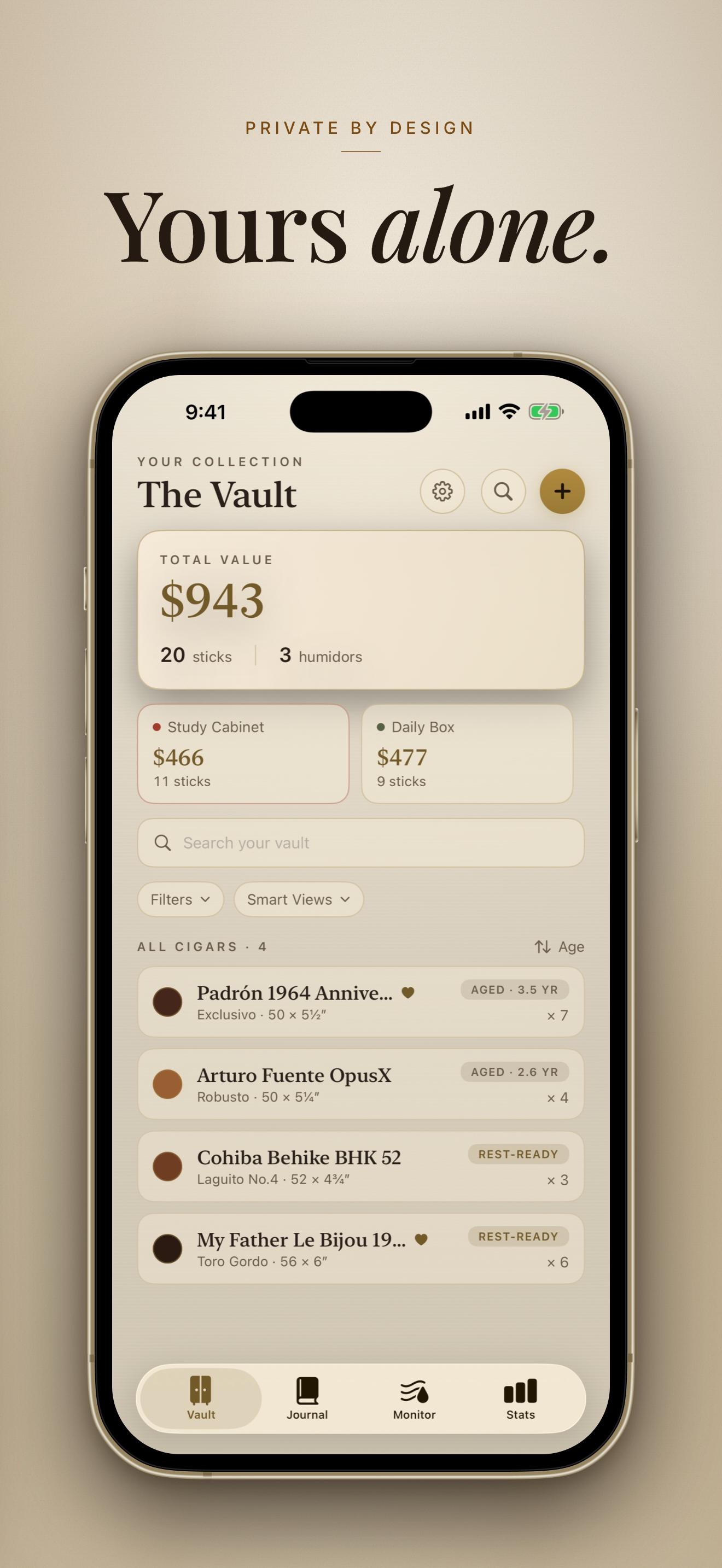 Cigar Humidor & Journal screenshot 7