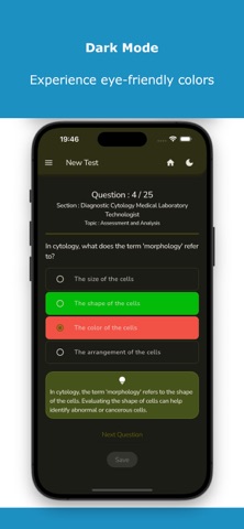 Medical Lab Professional Test iPhone screenshot