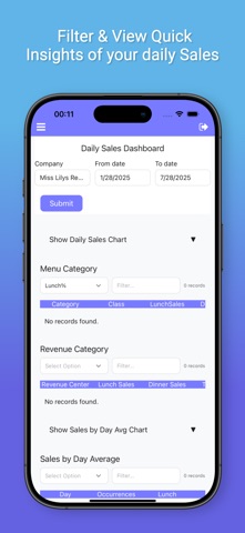 Zam Applications screenshot