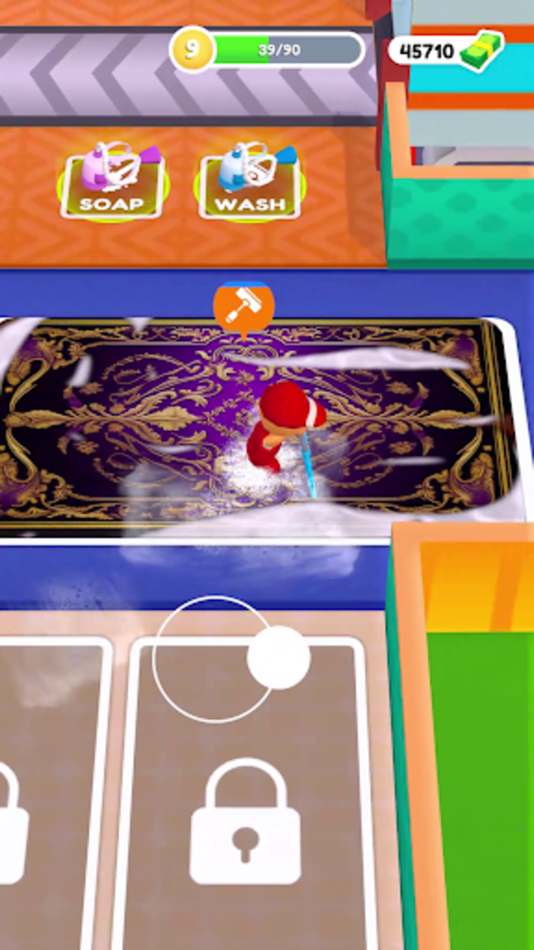#7. Carpet Cleaning ASMR (iOS) 由: OVIVO Games