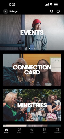 Refuge Manteca app screenshot