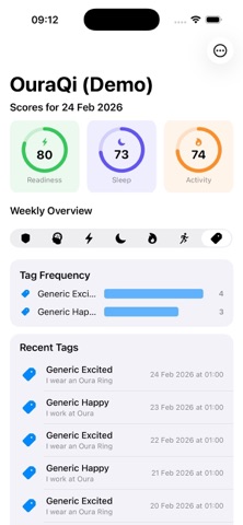 OuraQi - Your Ring In A Month Screenshot 7 of 8