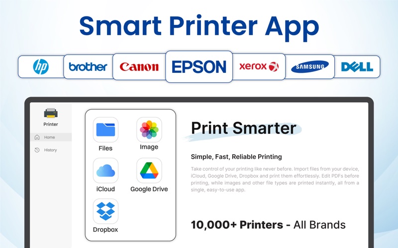 Smart Printer for Epson app screenshot