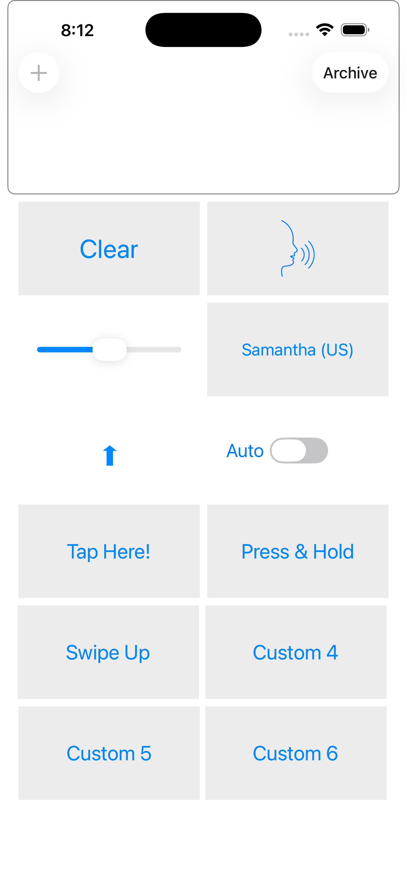 Talk For Me - Text to Speech screenshot 1