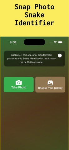 Snake Identifier : SnakeID App screenshot