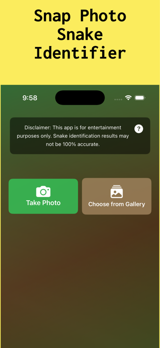 Snake Identifier : SnakeID App Screenshot 2 of 5