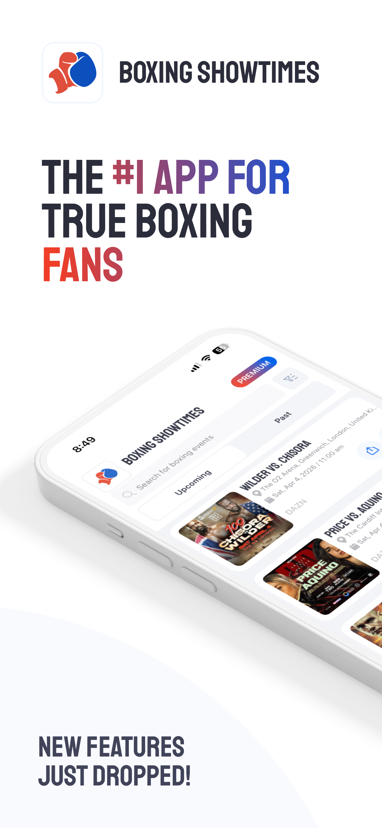 Boxing Showtimes
