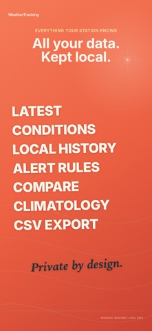WeatherTracking: PWS Screenshot 7 of 7