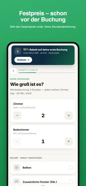Reinira – Reinigungsservice screenshot 1