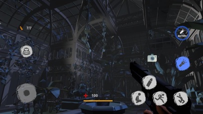 Cursed Manor scary horror game Screenshot