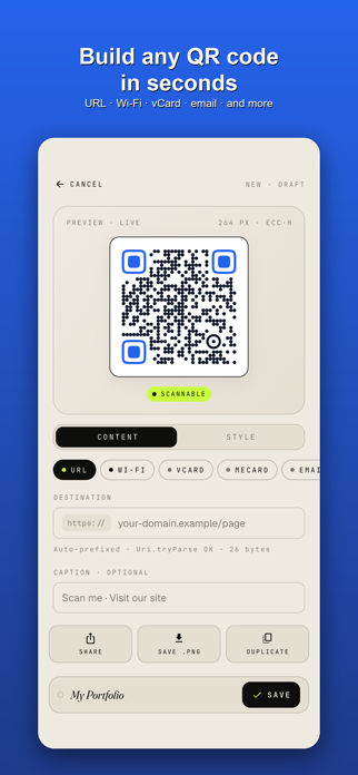EZ QRCode Screenshot 4 of 5