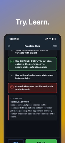 GH-600 Agentic AI Dev ExamPrep Screenshot 5 of 7