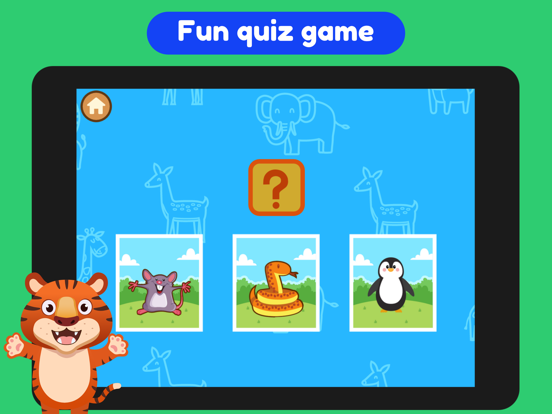 Learn Animals Names and Sound iPad screenshot 6 - Games app
