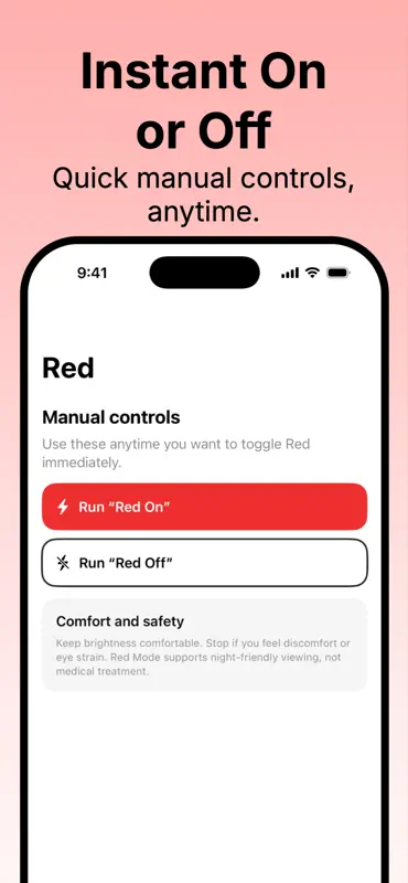 Red Mode: Night Red Screen screenshot 7 of 7