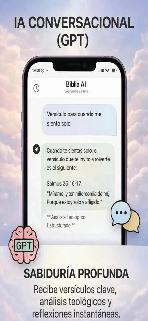 Screenshot #1 pour Mi Biblia IA