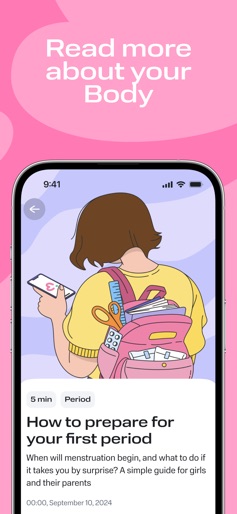 Clatch: Women's period tracker screenshot 4