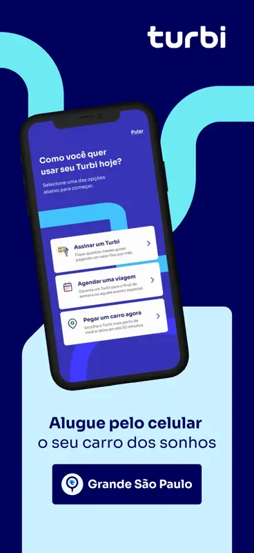 Turbi - Aluguel de Carros 24h screenshot 1 of 7