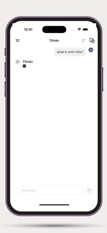 Thinkr screenshot