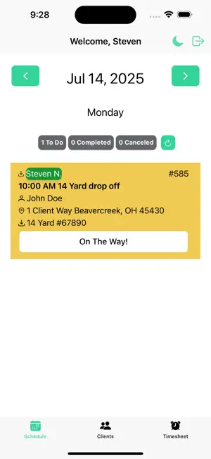 Bin Boss Dumpster Software screenshot 1