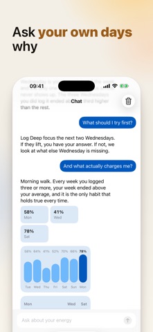Helio. Energy Tracker Screenshot 3 of 10