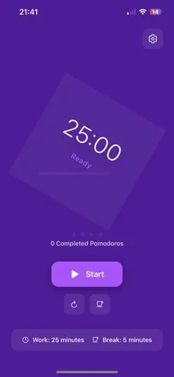 POMO-DORO iPhone Ekran Görüntüsü 4