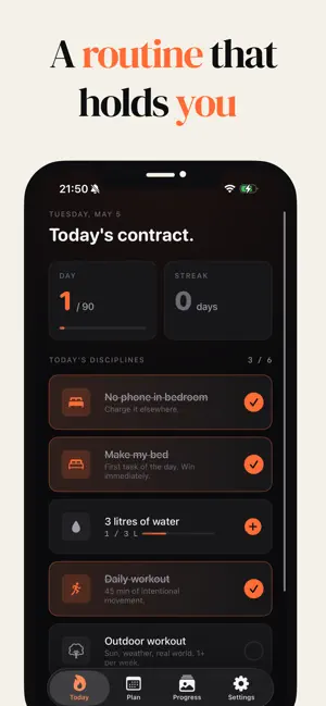 Ninety: 90 Day Challenge screenshot 1