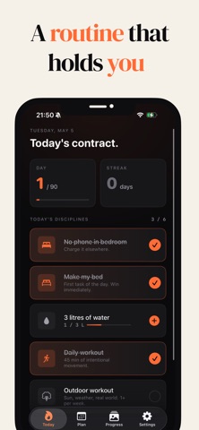 Ninety: 90 Day Challenge Screenshot 1 of 6