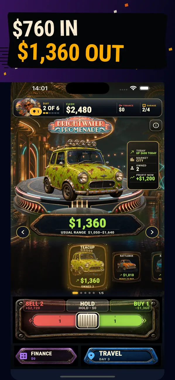 Screenshot #3 pour Wheeler Dealer