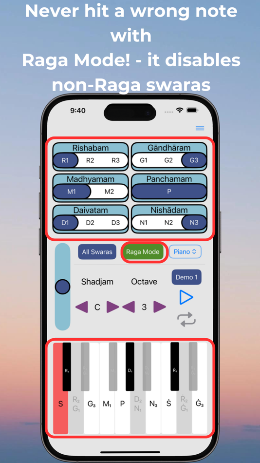 #7. Carnatic Keys (iOS) 由: Upbeat Labs