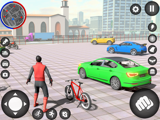 Spider Rope Hero Fighter Game iPad screenshot 2 - Games app