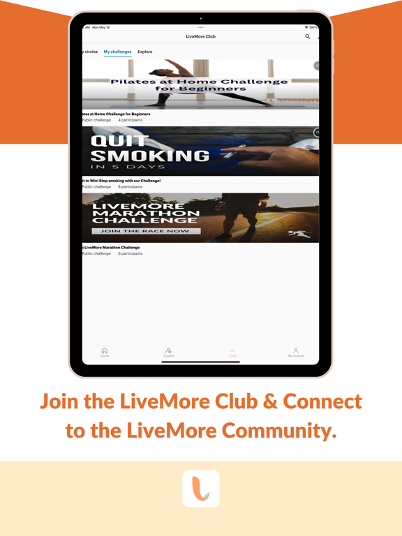 LiveMore: Growth & Leadership iPad screenshot 5 - Business app