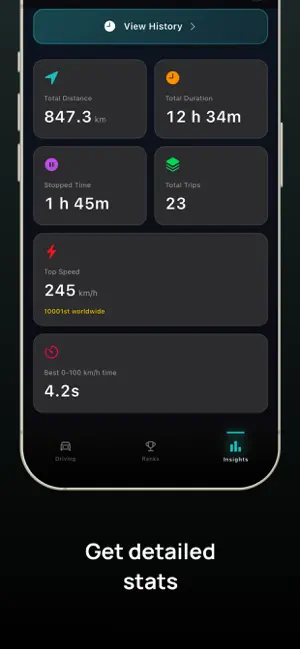 TripRank - Speed Tracker iPhone screenshot 4