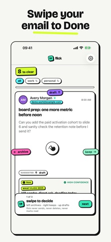Flick: Swipe Email Cleaner Screenshot 3 of 10