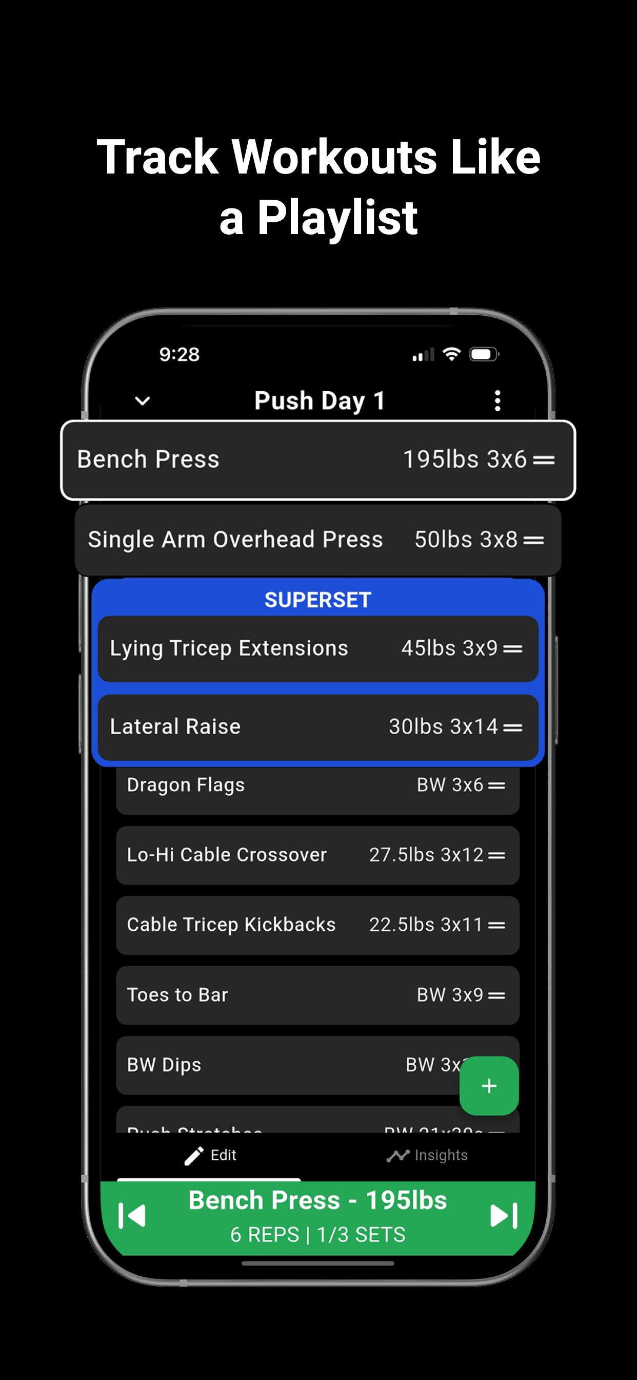 Grin&Gain: Gym Workout Tracker screenshot 4