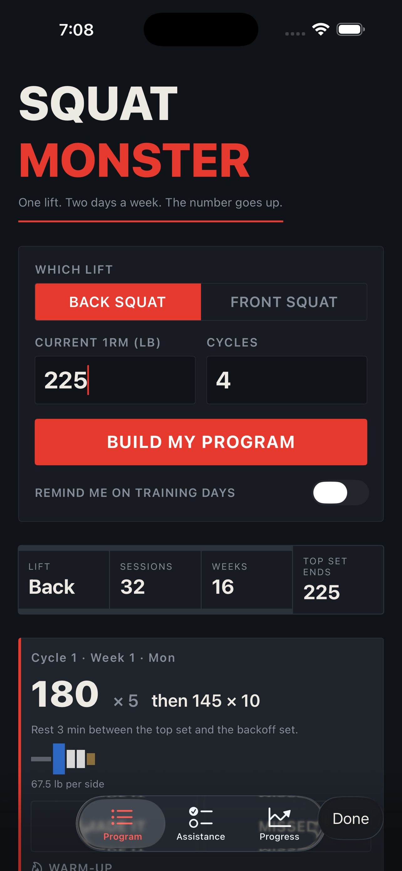 Squat Monster screenshot 2