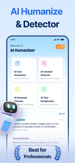 Humanize Ai - Paraphrase screenshot 1