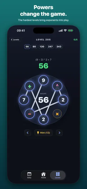 CalcWheel: Math Puzzle Game screenshot 3