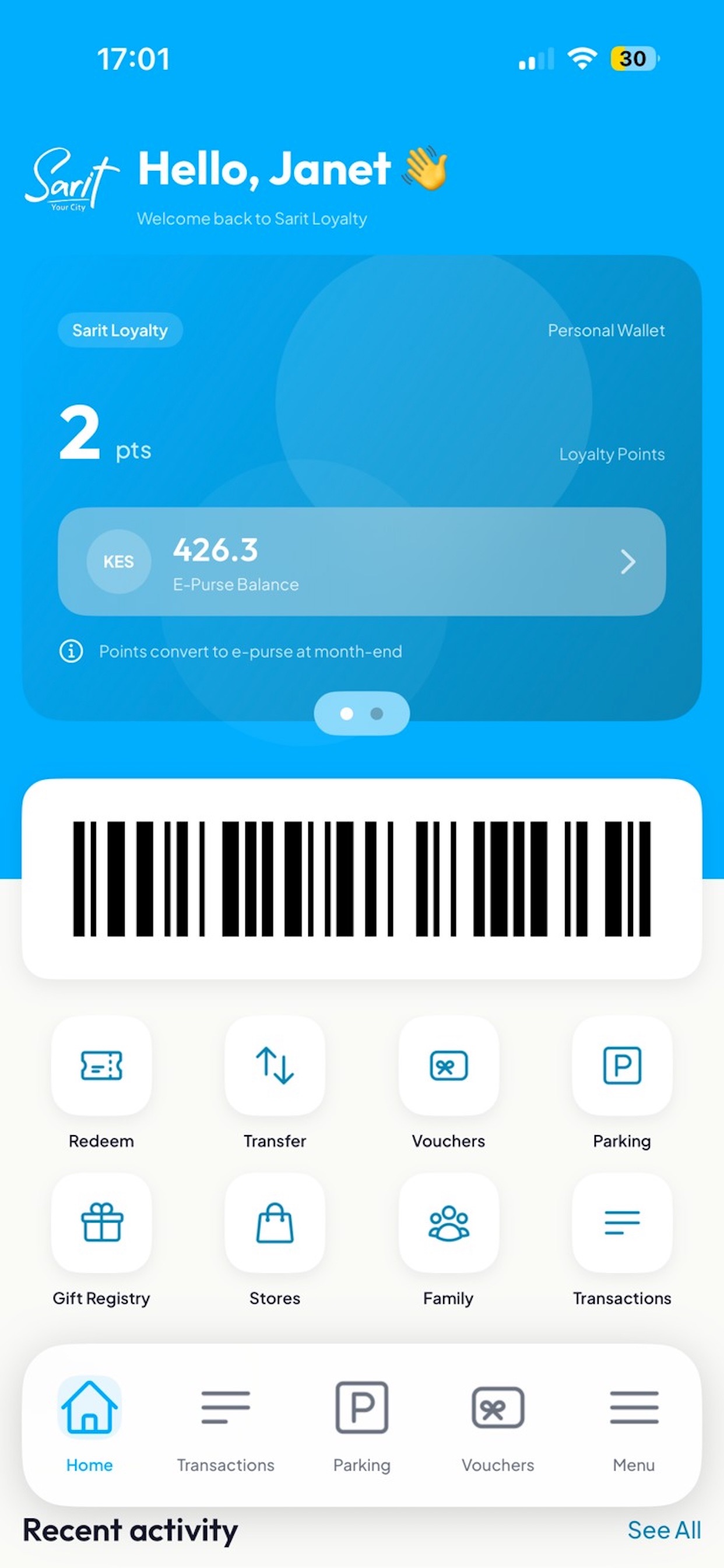 Screenshot 1 of Sarit App
