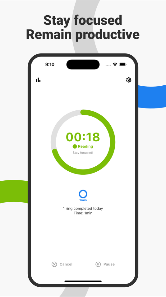 #3. Focus Tracker: Deep Work Timer (iOS) Podle: CRX Applications